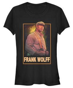 Junior’s Jungle Cruise Frank Wolff Portrait T-Shirt