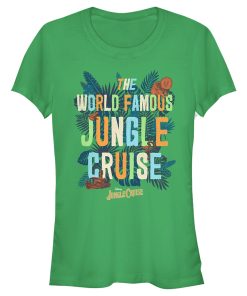 Junior’s Jungle Cruise The World Famous Logo T-Shirt