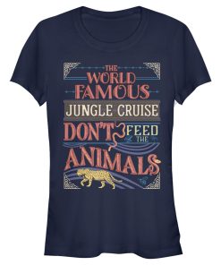 Junior’s Jungle Cruise World Famous Retro Logo T-Shirt
