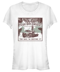 Junior’s Jungle Cruise Your Dreamboat Has Arrived T-Shirt