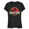 Junior’s Jurassic Park Bold Classic Logo T-Shirt