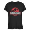 Junior’s Jurassic Park Circle Logo T-Shirt