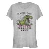 Junior’s Jurassic Park Clever Girl Tattoo T-Shirt