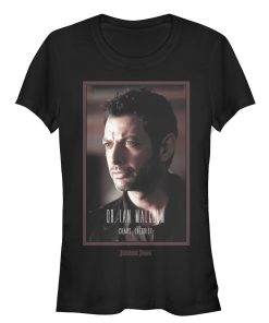 Junior’s Jurassic Park Dr. Malcolm Chaos Theorist T-Shirt