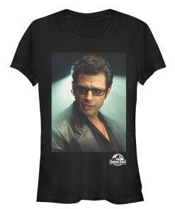 Junior’s Jurassic Park Dr. Malcolm Hero Portrait T-Shirt