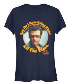 Junior’s Jurassic Park Dr. Malcolm Right all the Time T-Shirt