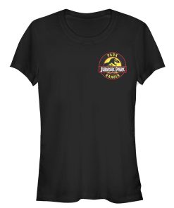 Junior’s Jurassic Park Ranger Logo Badge T-Shirt