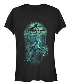 Junior’s Jurassic Park Raptor on the Loose T-Shirt