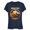 Junior’s Jurassic Park T. Rex Sunset Silhouette T-Shirt