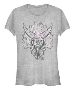 Junior’s Jurassic World Fallen Kingdom Artistic Triceratops T-Shirt