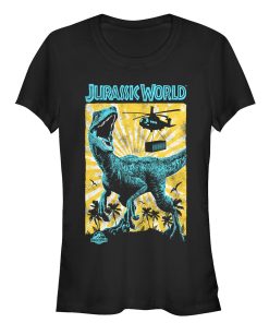Junior’s Jurassic World Fallen Kingdom Helicopter Capture T-Shirt