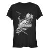 Junior’s Jurassic World Fallen Kingdom Logo Attack T-Shirt
