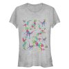Junior’s Jurassic World Fallen Kingdom Rainbow Dinosaurs T-Shirt