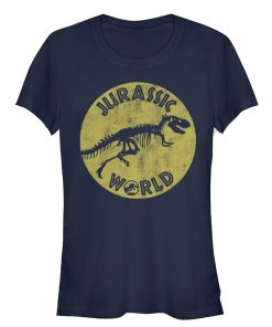 Junior’s Jurassic World Fallen Kingdom Retro Fossil T-Shirt