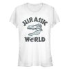 Junior’s Jurassic World Fallen Kingdom Skeleton Logo T-Shirt