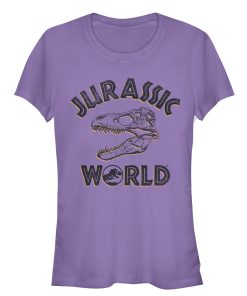 Junior’s Jurassic World Fallen Kingdom Skull Fossil T-Shirt