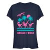 Junior’s Jurassic World Fallen Kingdom Tropical Dinosaurs T-Shirt