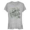 Junior’s Jurassic World Fern Leaf Logo T-Shirt