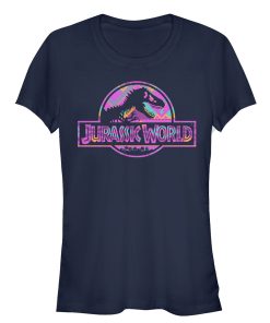 Junior’s Jurassic World Geometric Desert Logo T-Shirt