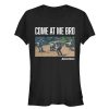Junior’s Jurassic World Grady Come at Me T-Shirt