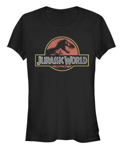Junior’s Jurassic World Iconic Logo T-Shirt