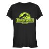 Junior’s Jurassic World Retro T. Rex Logo T-Shirt