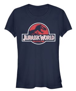 Junior’s Jurassic World Tyrannosaurus Rex Logo T-Shirt