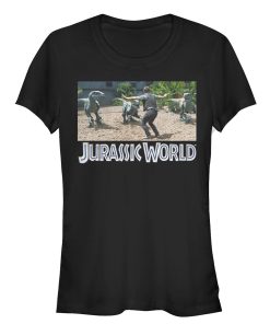 Junior’s Jurassic World Velociraptor Pack T-Shirt