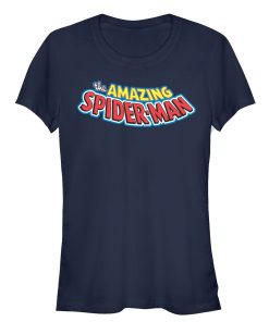 Junior’s Marvel Amazing Spider-Man Logo T-Shirt