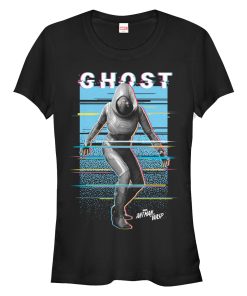 Junior’s Marvel Ant-Man and the Wasp Ghost Stripe T-Shirt