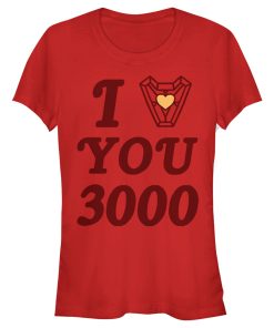 Junior’s Marvel Avengers Endgame 3000 Love T-Shirt
