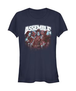 Junior’s Marvel Avengers Endgame Assemble Heroines T-Shirt