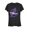 Junior’s Marvel Avengers Endgame Avenge Fallen Dust T-Shirt