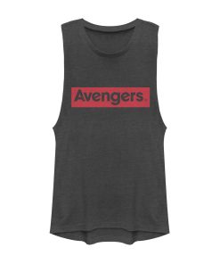 Junior’s Marvel Avengers Endgame Bold Avenger Title Festival Muscle Tee
