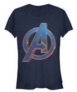 Junior’s Marvel Avengers Endgame Bold Logo T-Shirt