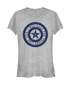 Junior’s Marvel Avengers Endgame Cap Shield Made for This T-Shirt