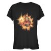 Junior’s Marvel Avengers Endgame Captain Shining Star T-Shirt