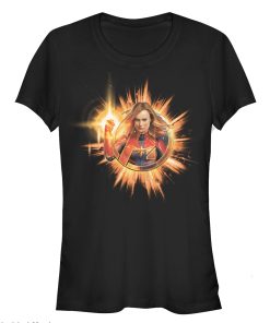 Junior’s Marvel Avengers Endgame Captain Shining Star T-Shirt