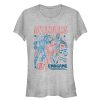 Junior’s Marvel Avengers Endgame Cartoon Doodle Print T-Shirt