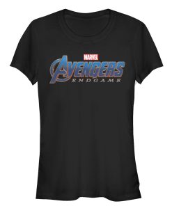 Junior’s Marvel Avengers Endgame Classic Logo T-Shirt
