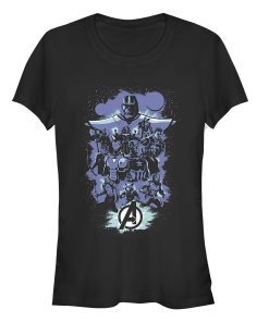Junior’s Marvel Avengers Endgame Galactic Cartoon T-Shirt