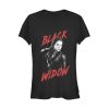 Junior’s Marvel Avengers Endgame Grey Grayscale Black Widow T-Shirt