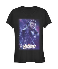 Junior’s Marvel Avengers Endgame Hawkeye Streaks T-Shirt