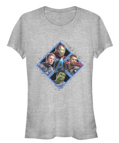 Junior’s Marvel Avengers Endgame Hero Square T-Shirt