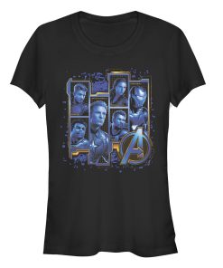 Junior’s Marvel Avengers Endgame Hero Tech Frames T-Shirt