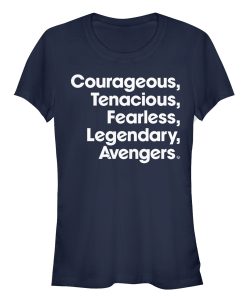 Junior’s Marvel Avengers Endgame Heroic Qualities T-Shirt