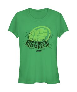 Junior’s Marvel Avengers Endgame Hulk Big T-Shirt