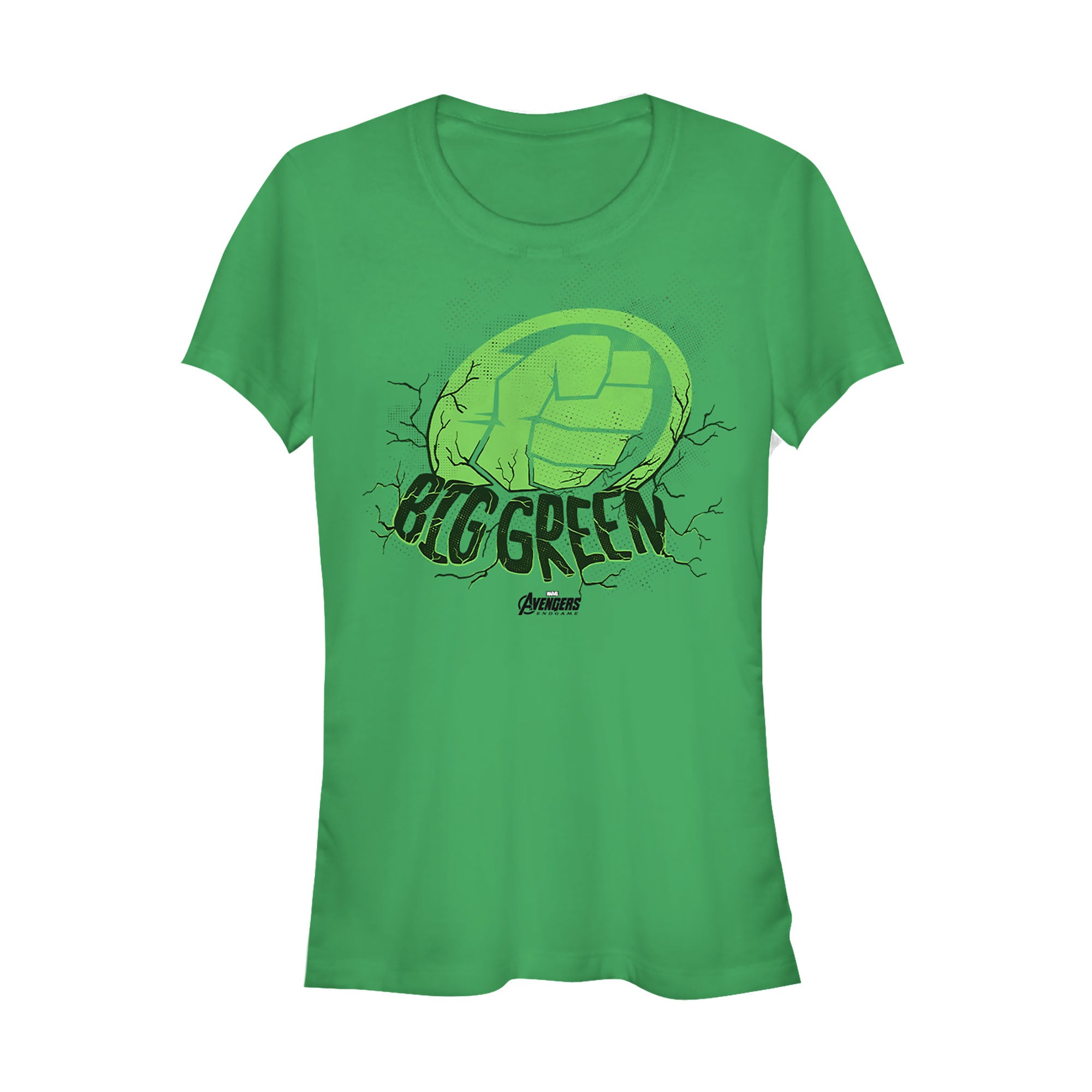 Junior's Marvel Avengers Endgame Hulk Big T-Shirt Junior's Marvel Avengers Endgame Hulk Big T-Shirt