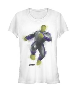 Junior’s Marvel Avengers Endgame Hulk Spray Paint T-Shirt