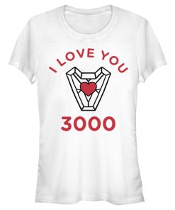 Junior’s Marvel Avengers Endgame I Love You 3000 T-Shirt